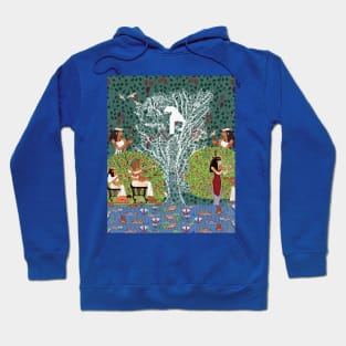 Ancient Egyptian Paradise "Tree Goddess" Mask Hoodie